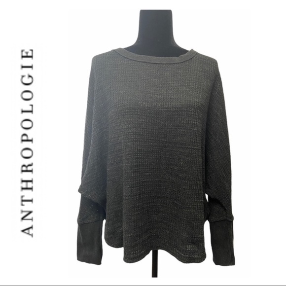 Anthropologie Sweaters - Anthropologie Postmark Gray Sweater